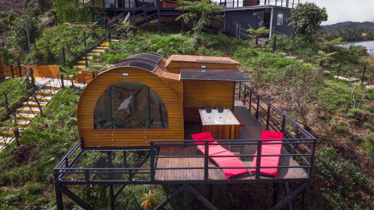 Hotel Glamping The Mountain Guatapé Zewnętrze zdjęcie