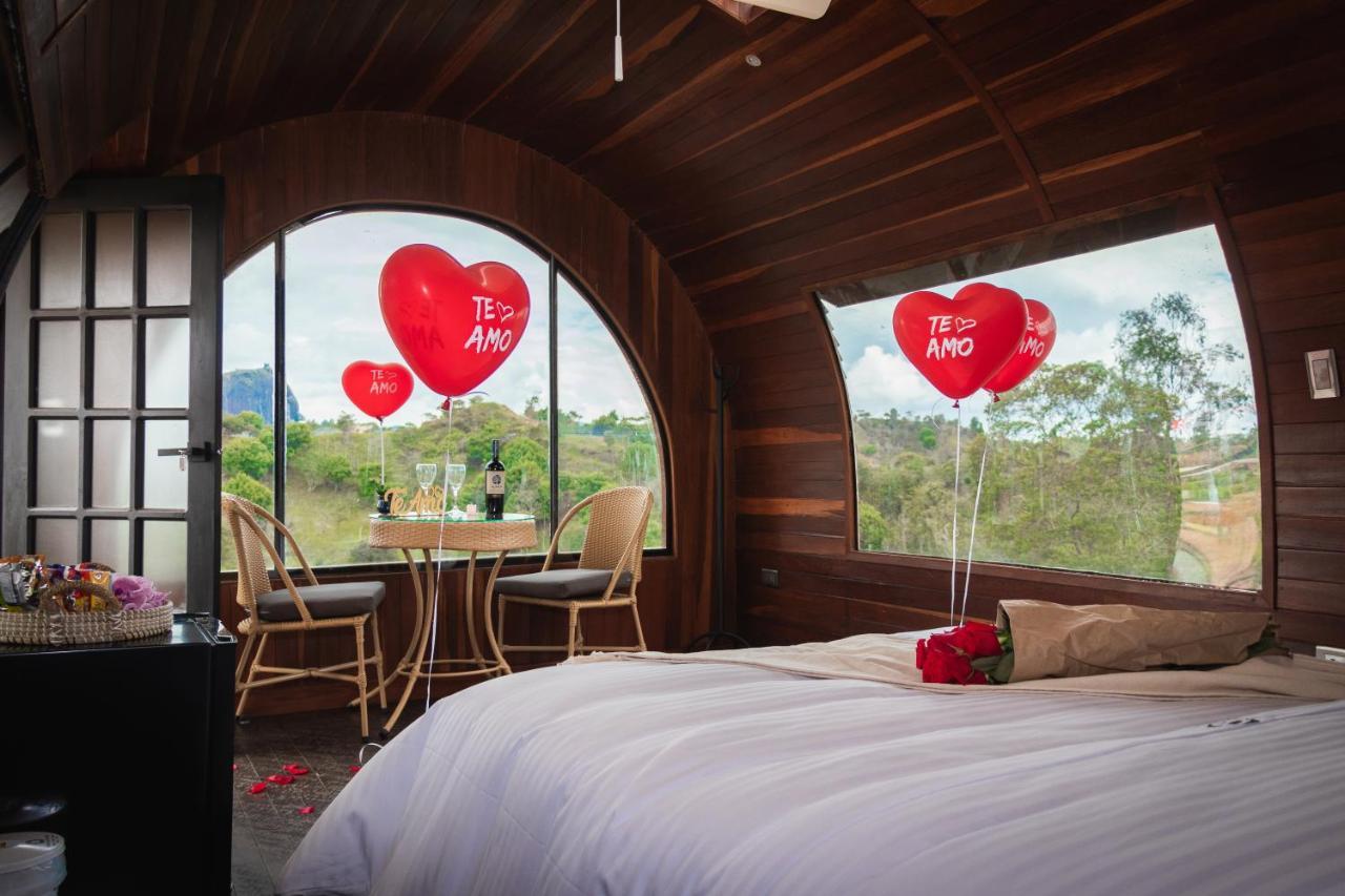 Hotel Glamping The Mountain Guatapé Zewnętrze zdjęcie
