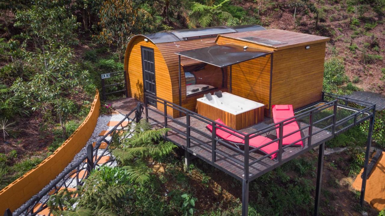 Hotel Glamping The Mountain Guatapé Zewnętrze zdjęcie
