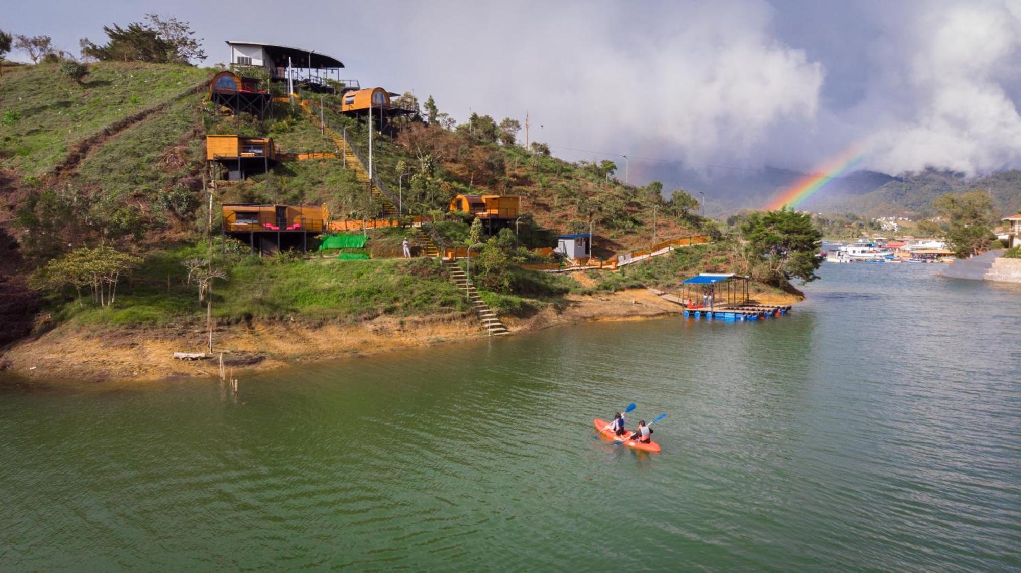 Hotel Glamping The Mountain Guatapé Zewnętrze zdjęcie